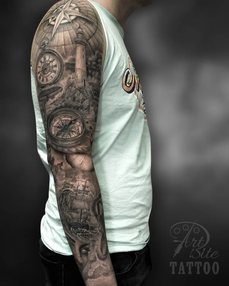 Tattoo v realističnem slogu