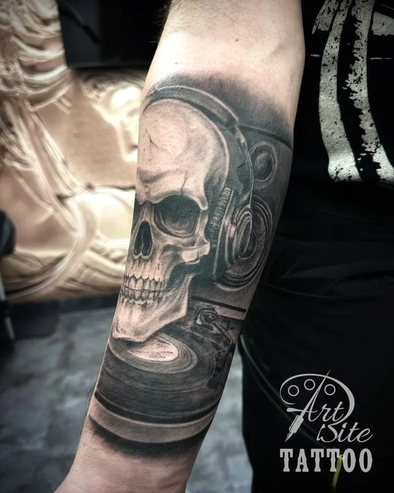 Detajlno izdelan tattoo