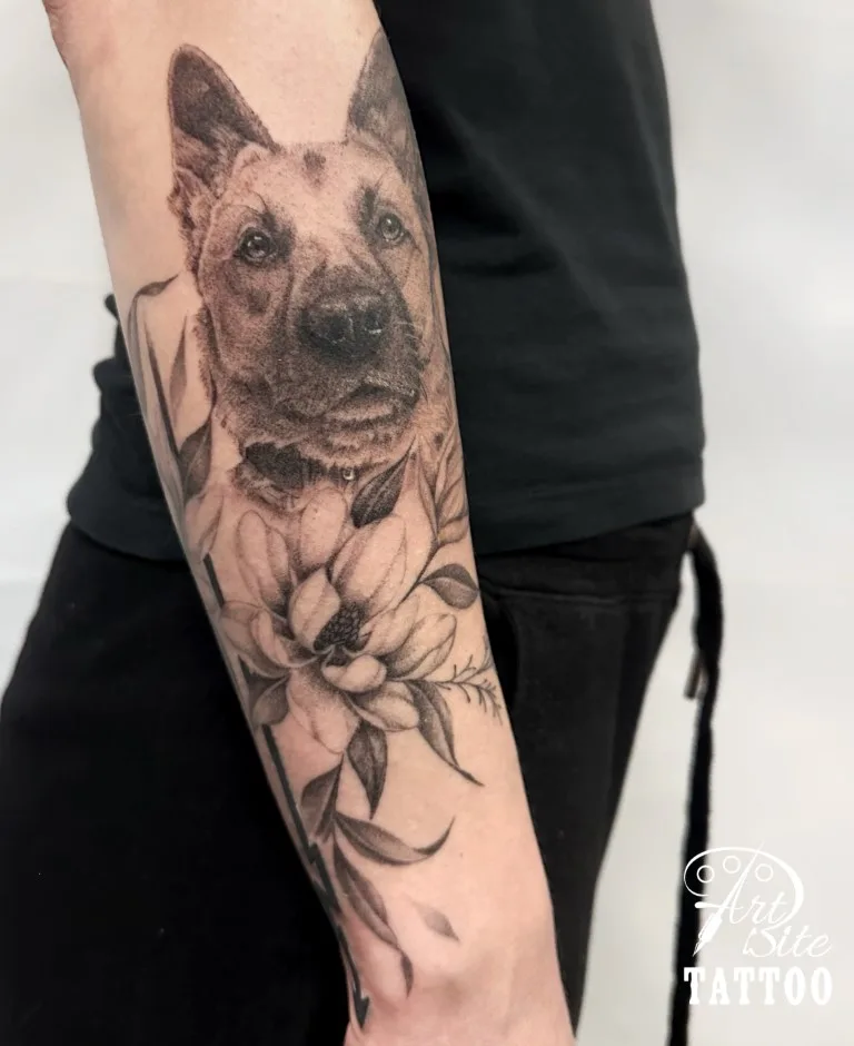 Realističen tattoo na koži