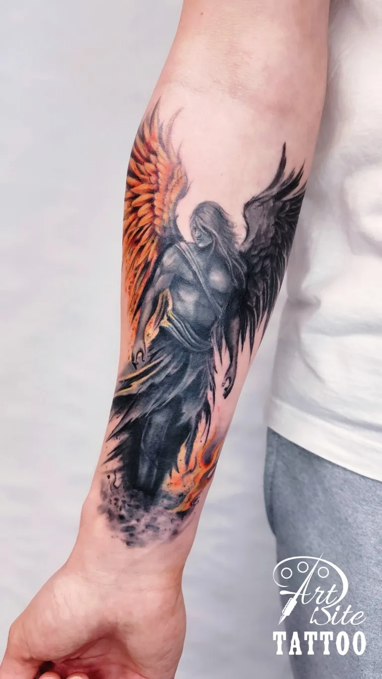 Realističen tattoo na koži