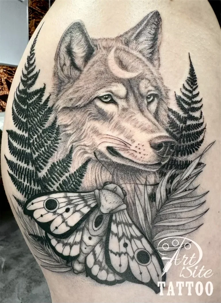 Realističen tattoo na koži