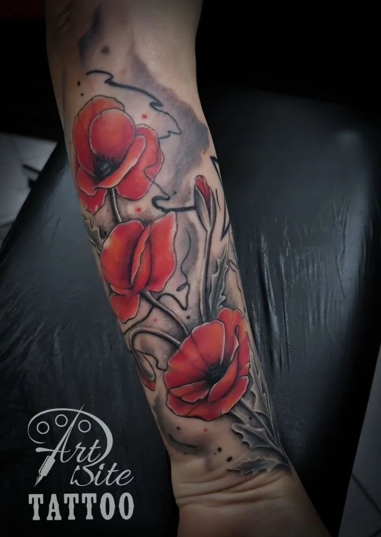 Tattoo v realističnem slogu