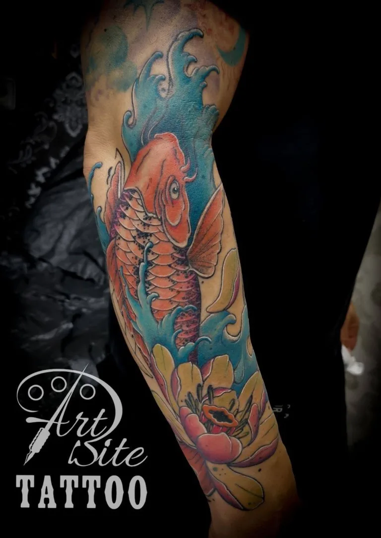 Detajlno izdelan tattoo