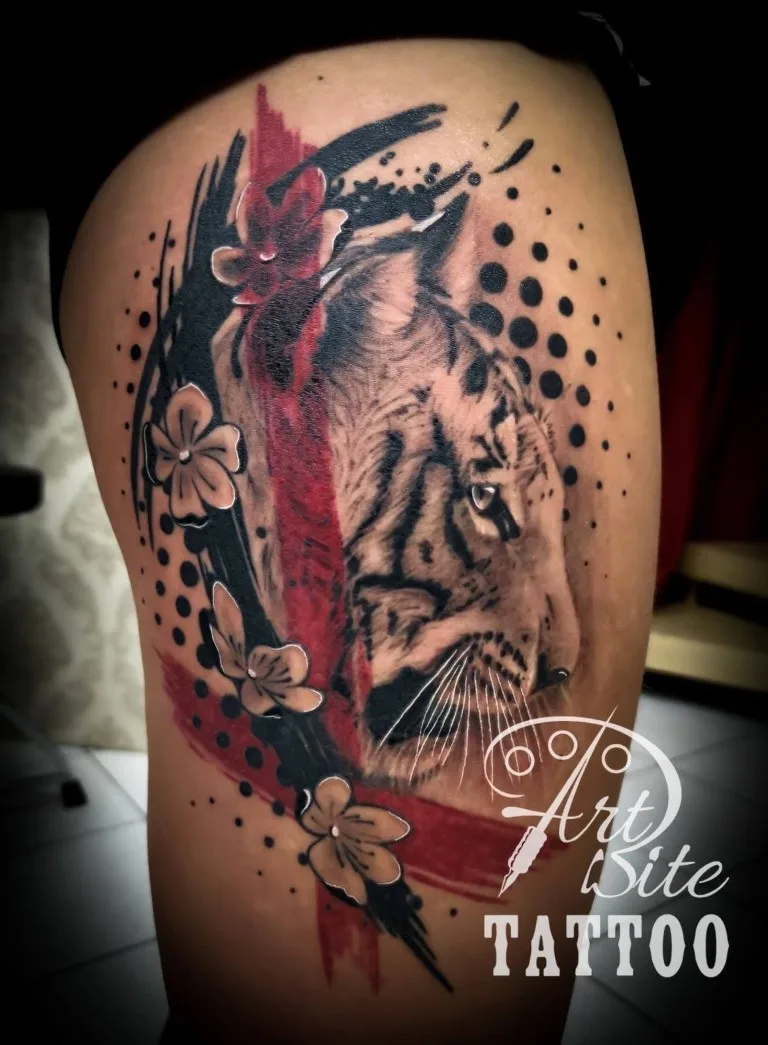 Tattoo v realističnem slogu